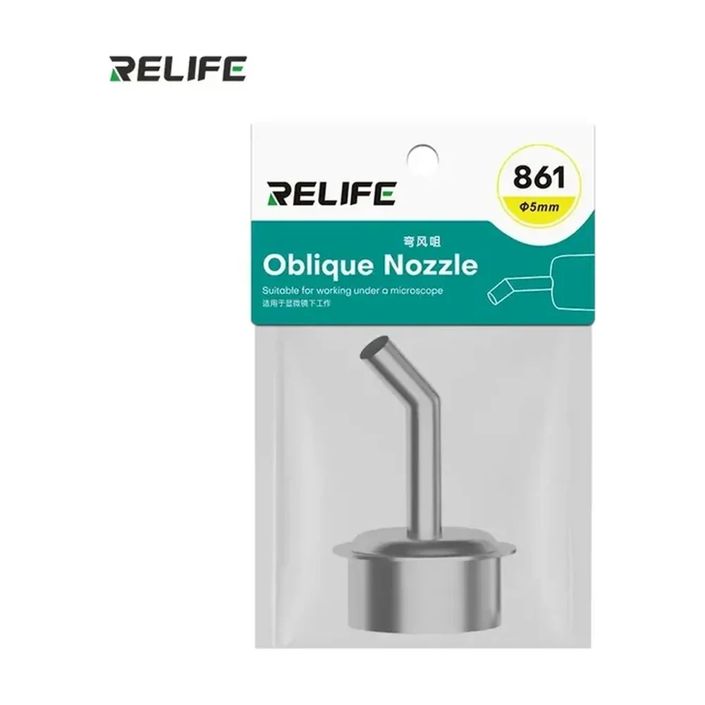 RELIFE 861 üçün dirsəkli isti hava başlığı — 5 mm